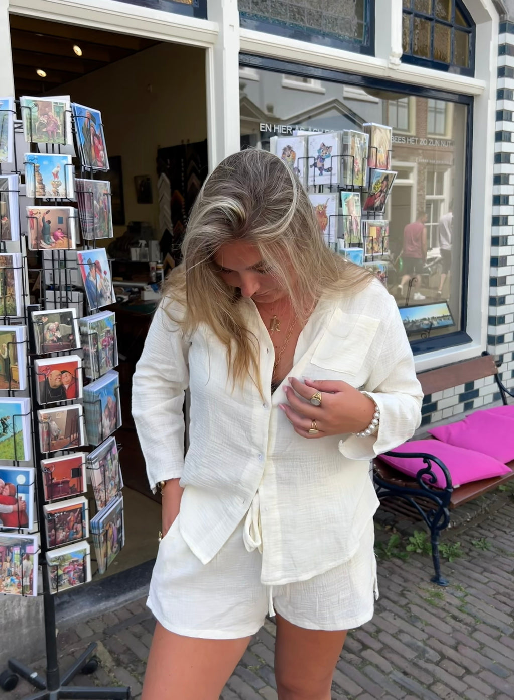 Raya Sol set - creme