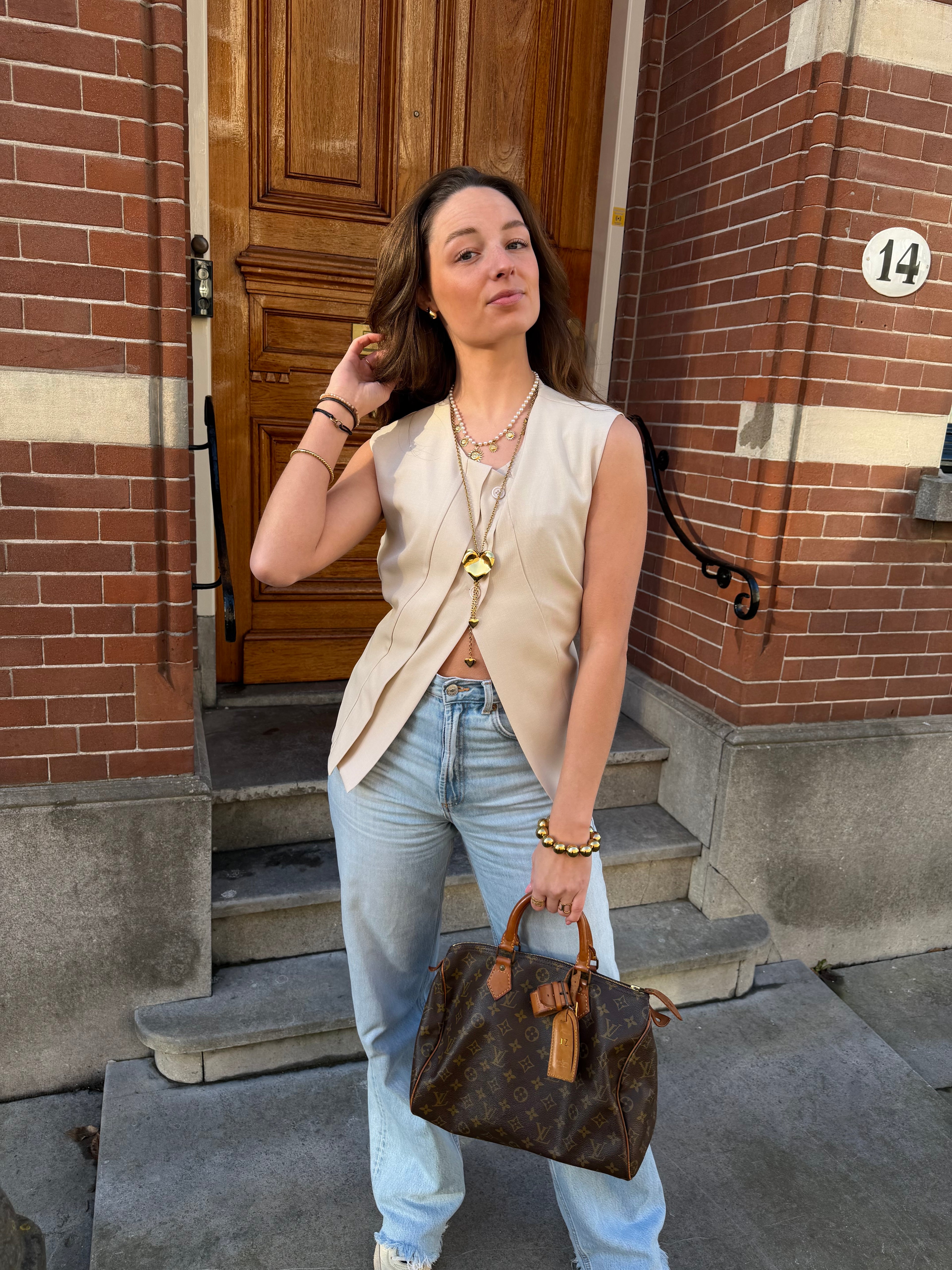 Anna getailleerd gilet