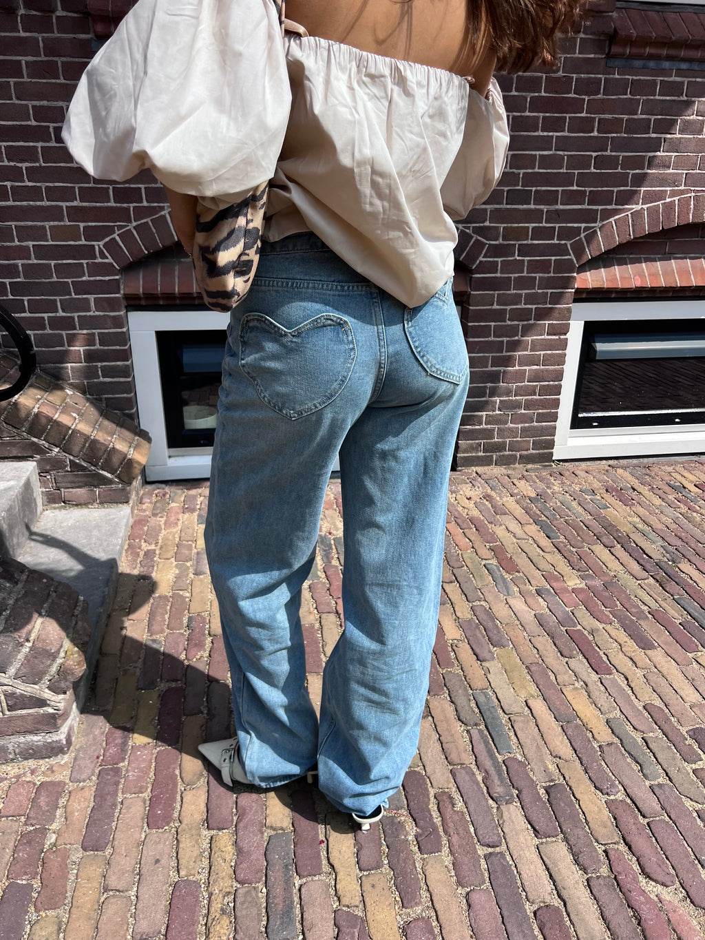 Reeze heart jeans