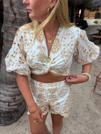 Isla bohemian top