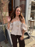 Belle Noë top - beige