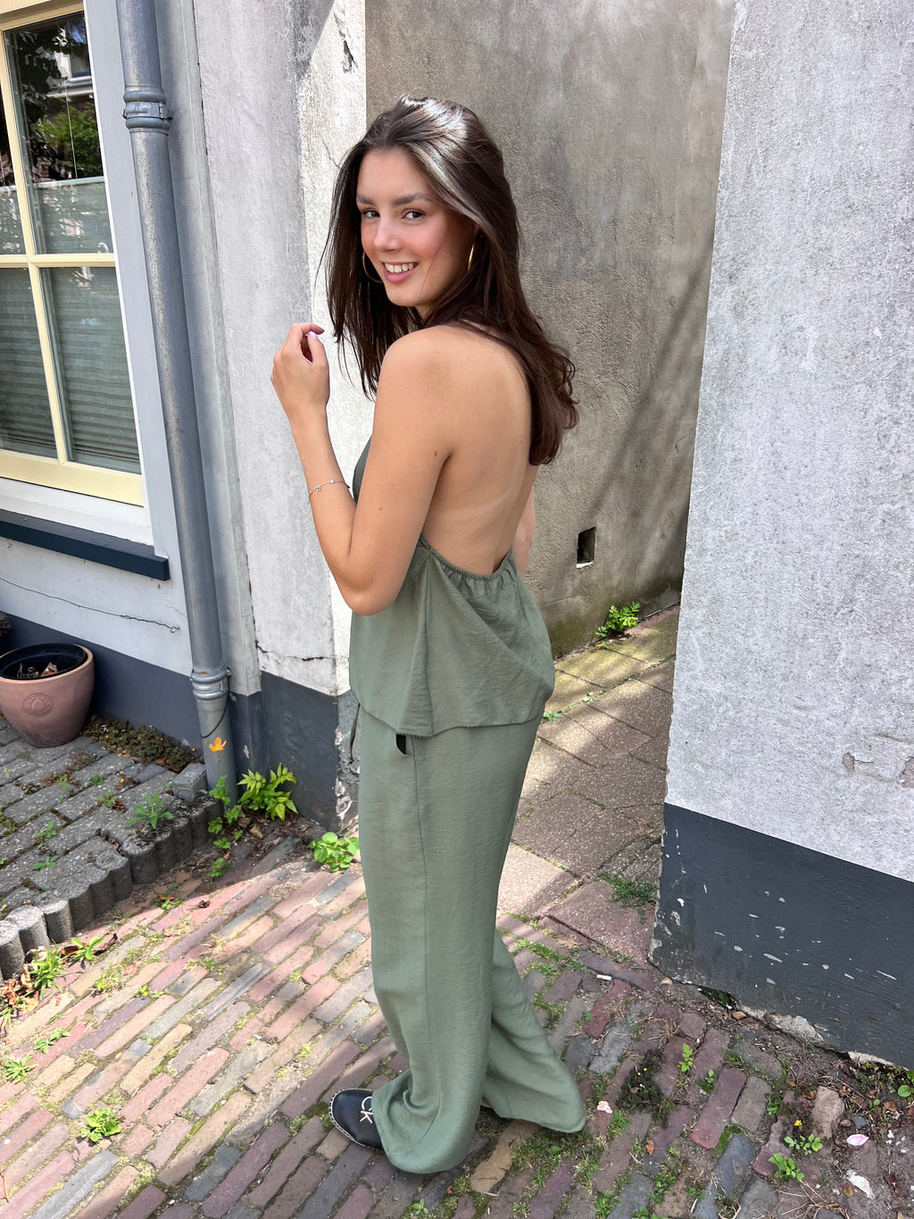 Solea linnen set - groen