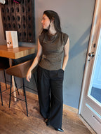 Claar glitter top