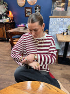 Lou half striped longsleeve