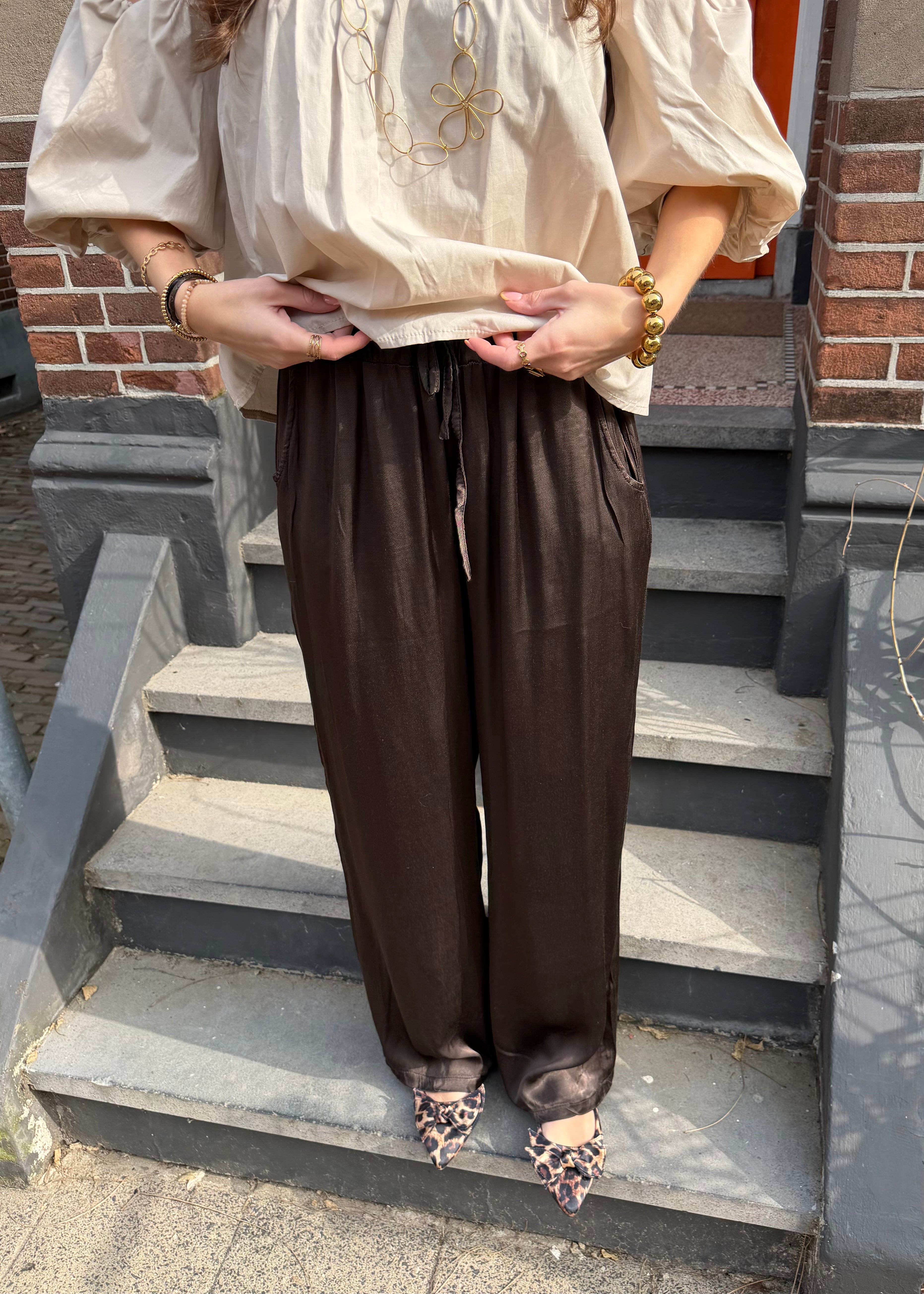 Saar pants - bruin