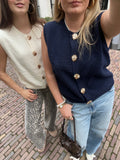 Lucky gilet - marineblauw