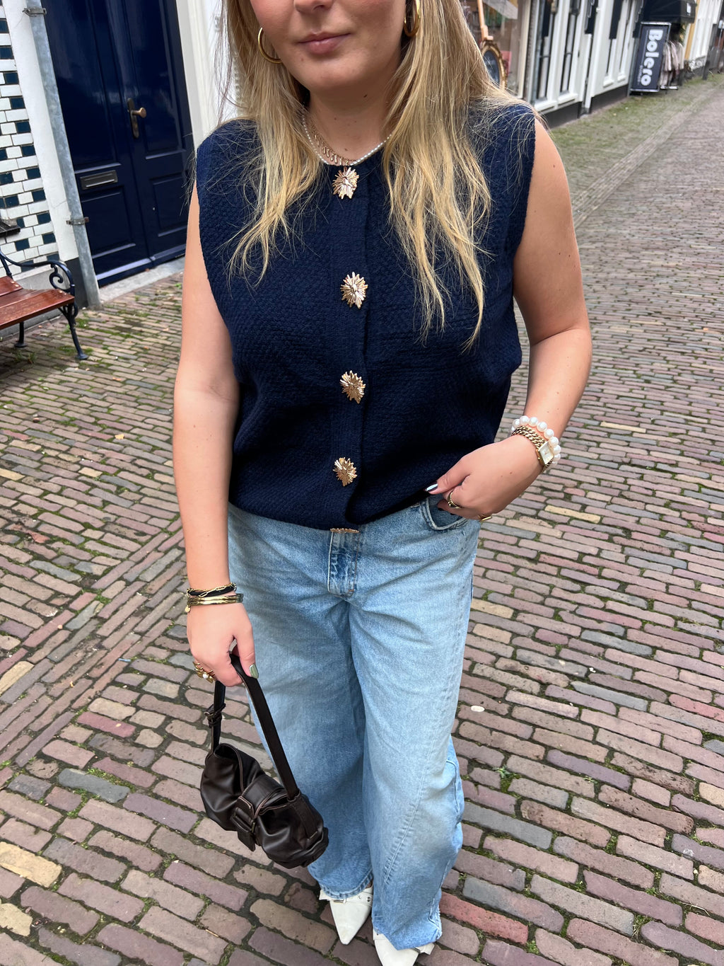 Lucky gilet - marineblauw