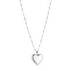 Chunky heart lange ketting