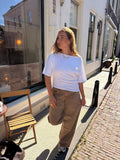 Lola off-shoulder top - wit