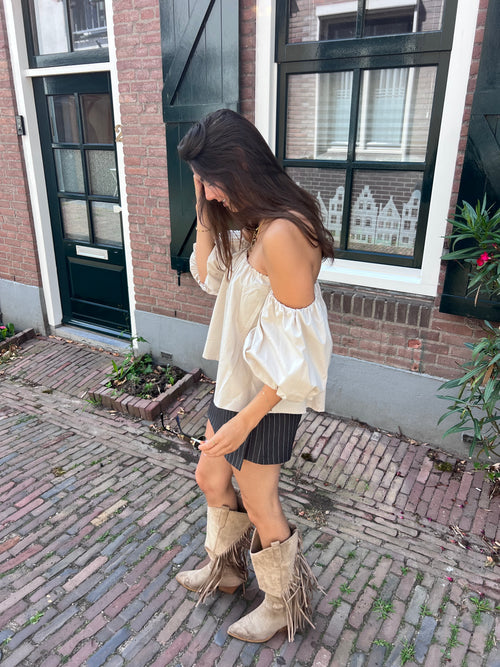 Belle Noë top - beige
