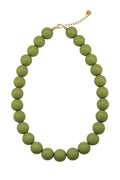 Statement kralen ketting - groen