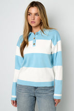 Brecht polo sweater - blauw