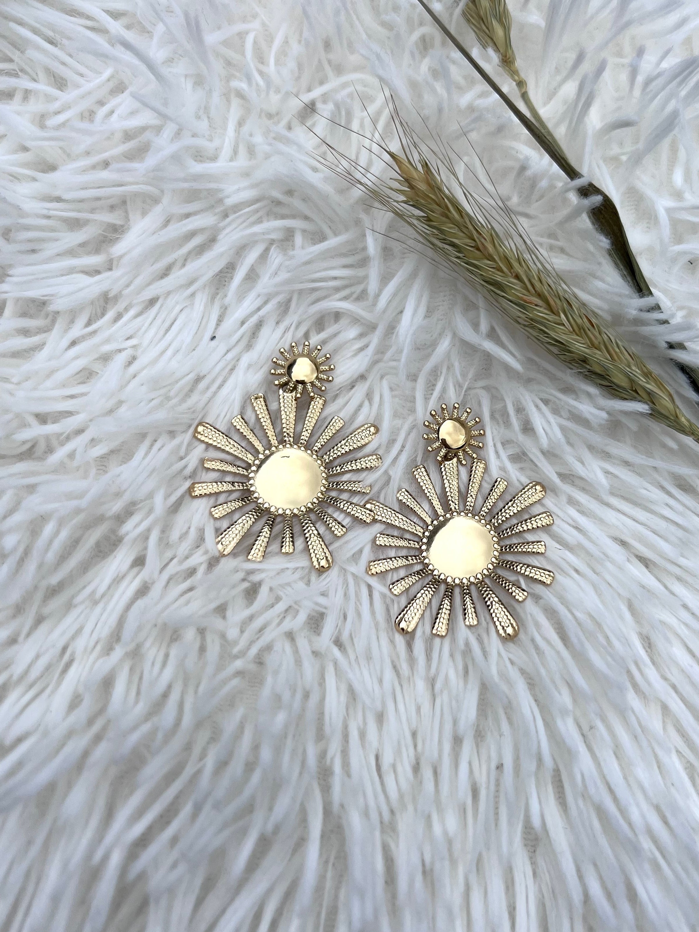 Statement sparkle oorbellen