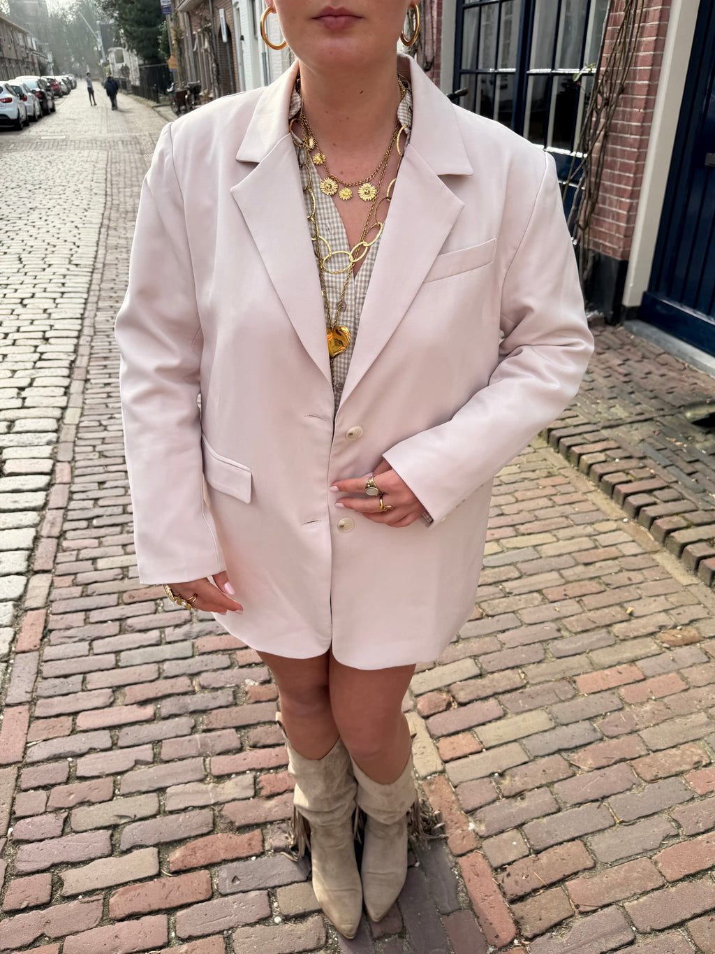 Pre-loved | Suus blazer - beige