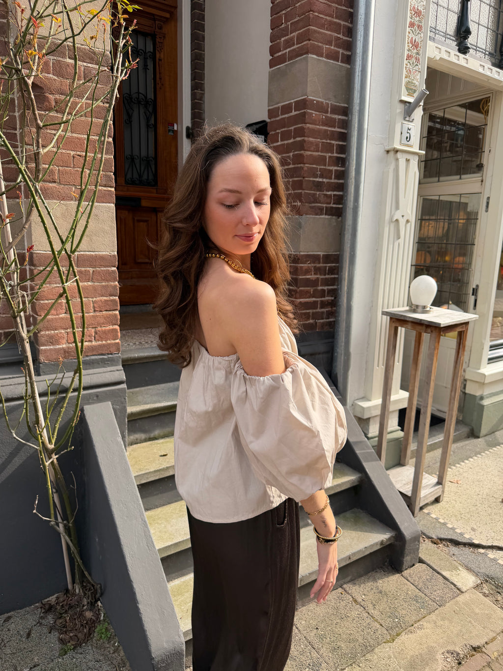 Belle Noë top - beige