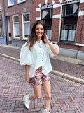 Estelle puff blouse - wit