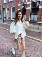 Estelle puff blouse - wit