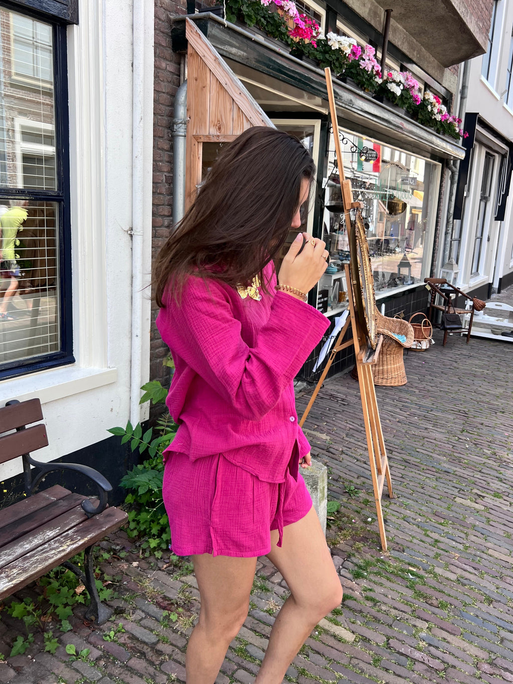 Raya Sol set - fuchsia
