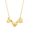 Tripple love medium statement ketting