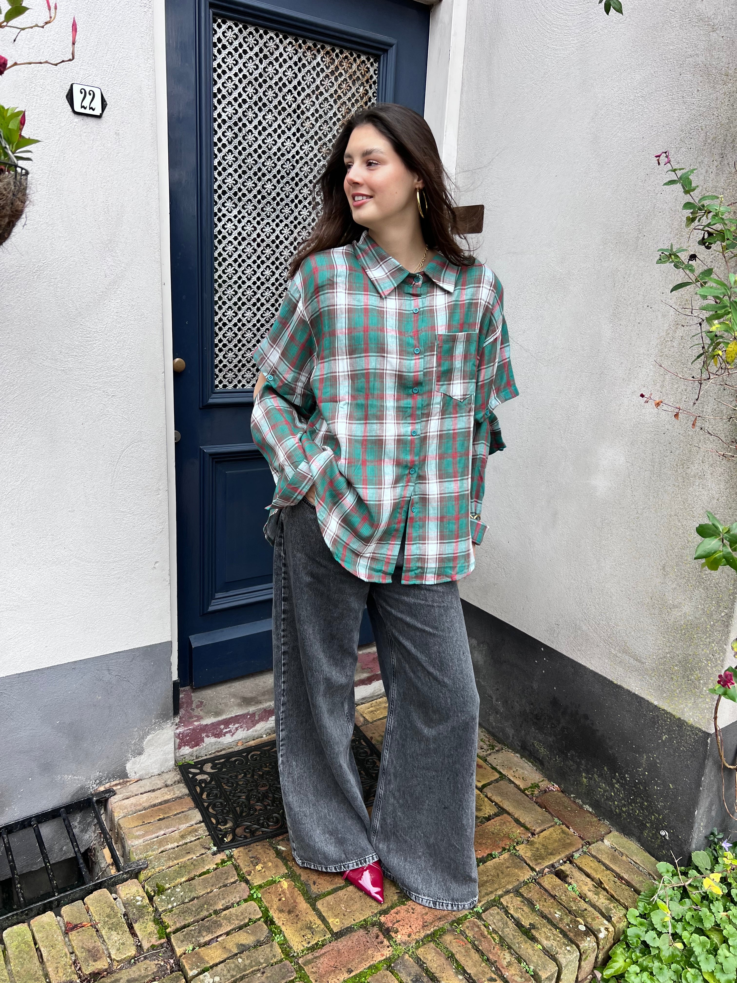 Saint blouse - groen