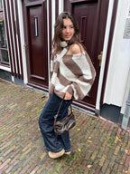 Fien gebreid vest + sjaal