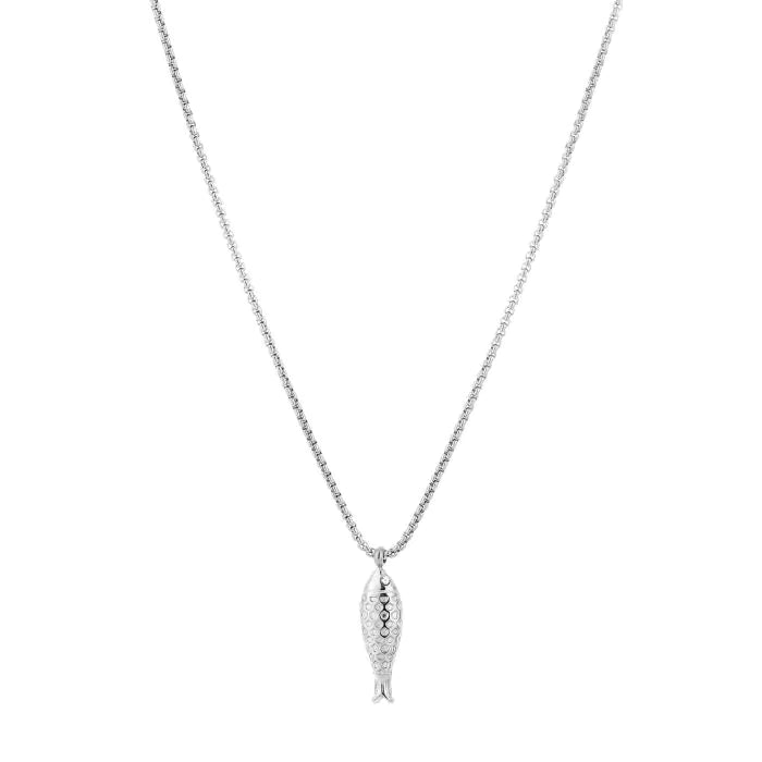 Fishy pearl ketting