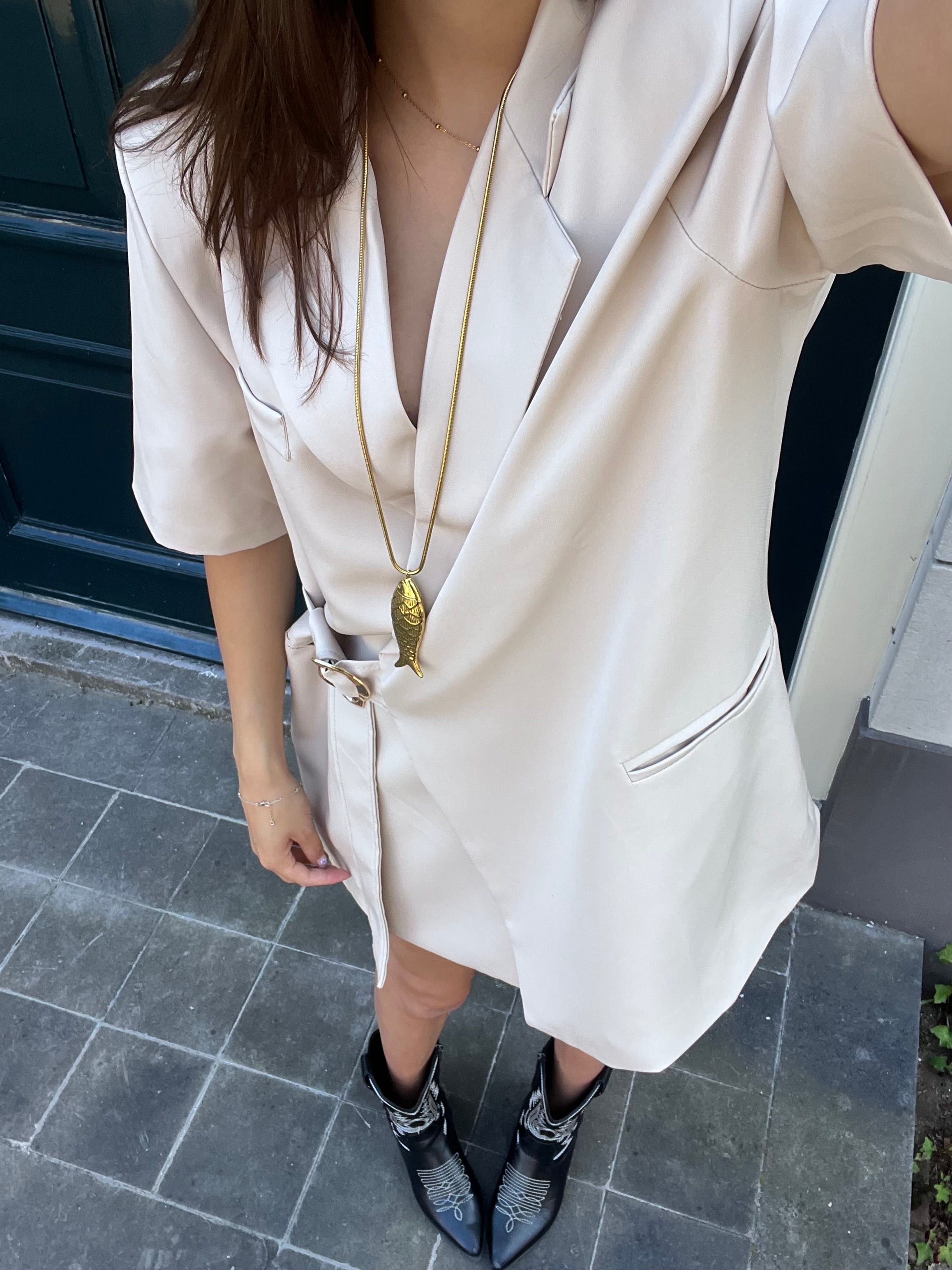Noeloe blazer - beige