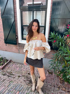 Belle Noë top - beige