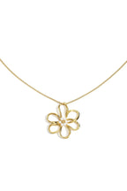 Spring flower & pearls lange ketting