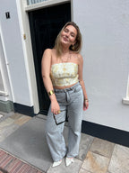 Champagne spring top