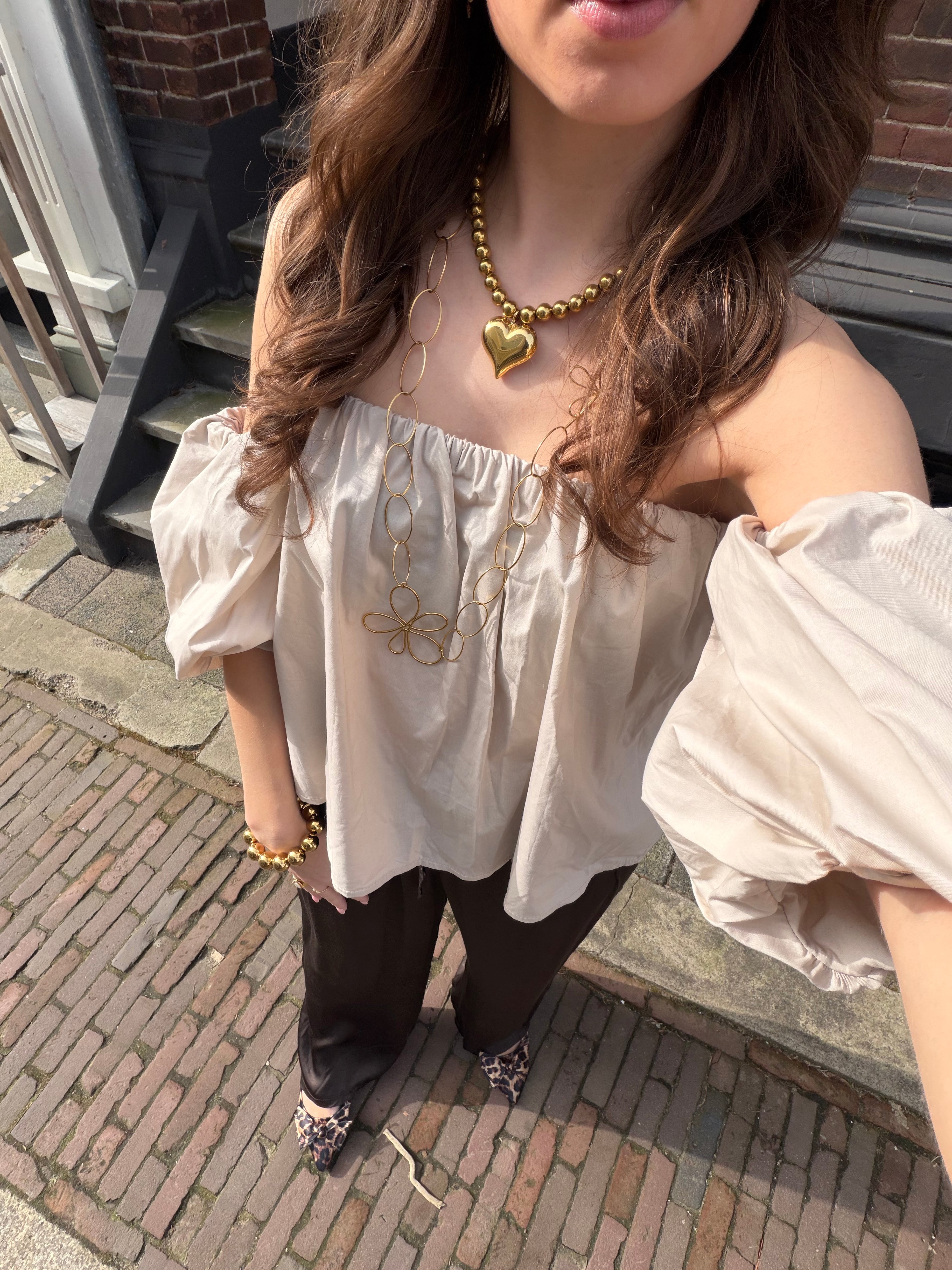 Belle Noë top - beige
