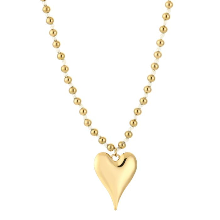Statement heart grove ketting