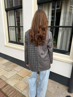 Pre-loved | Gaya half checked blazer