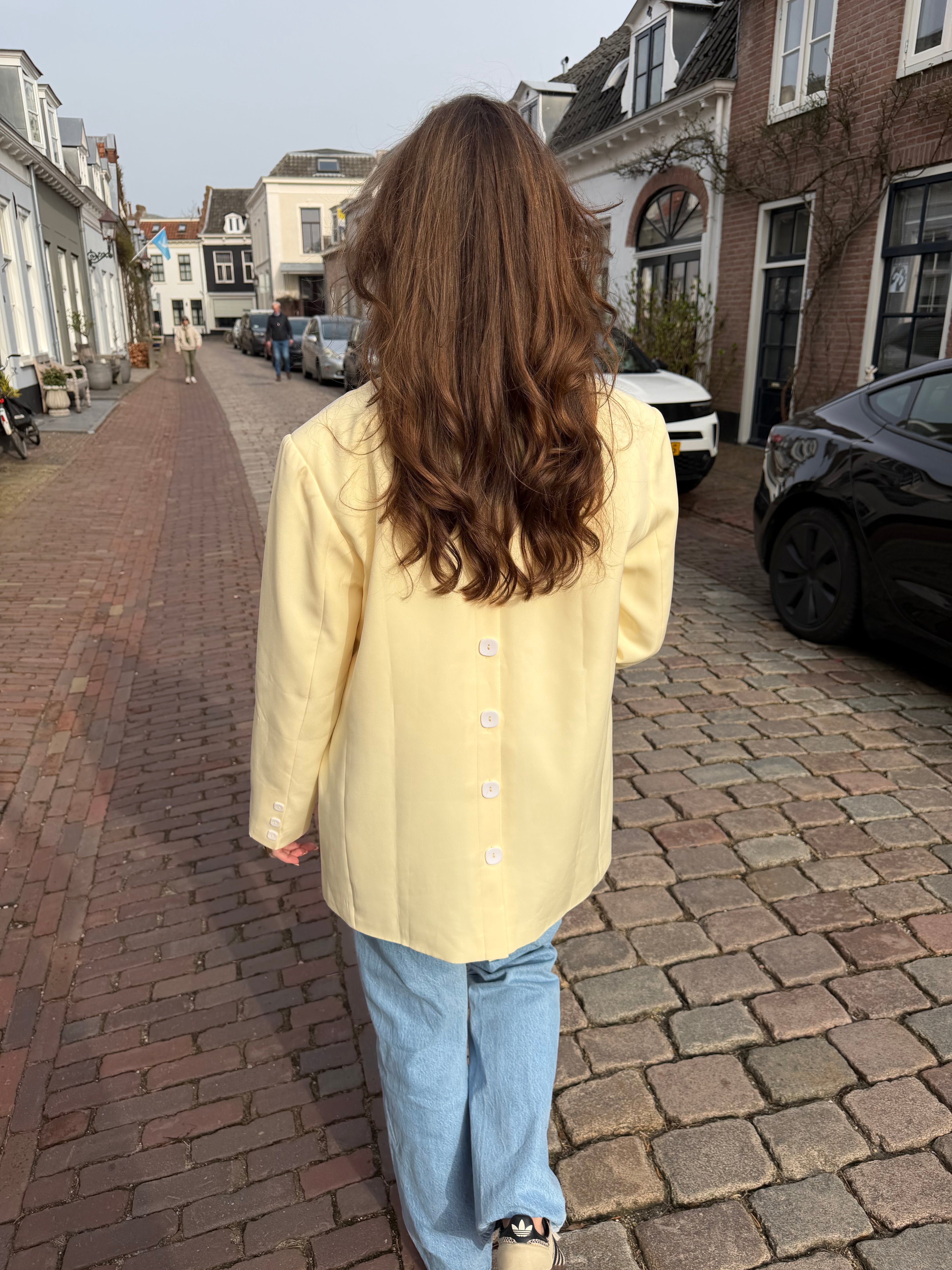 Pre-loved | Suus blazer - botergeel