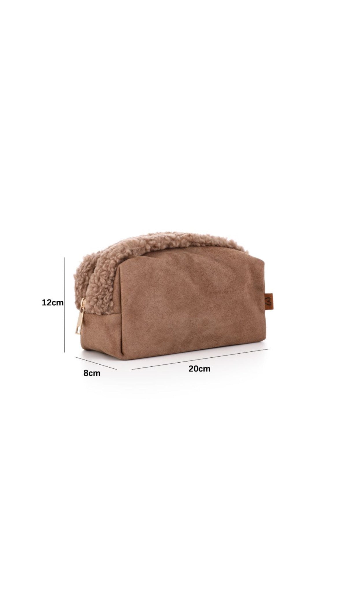 Beauty bag - bruin