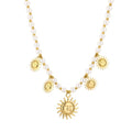 Pearly sun ketting