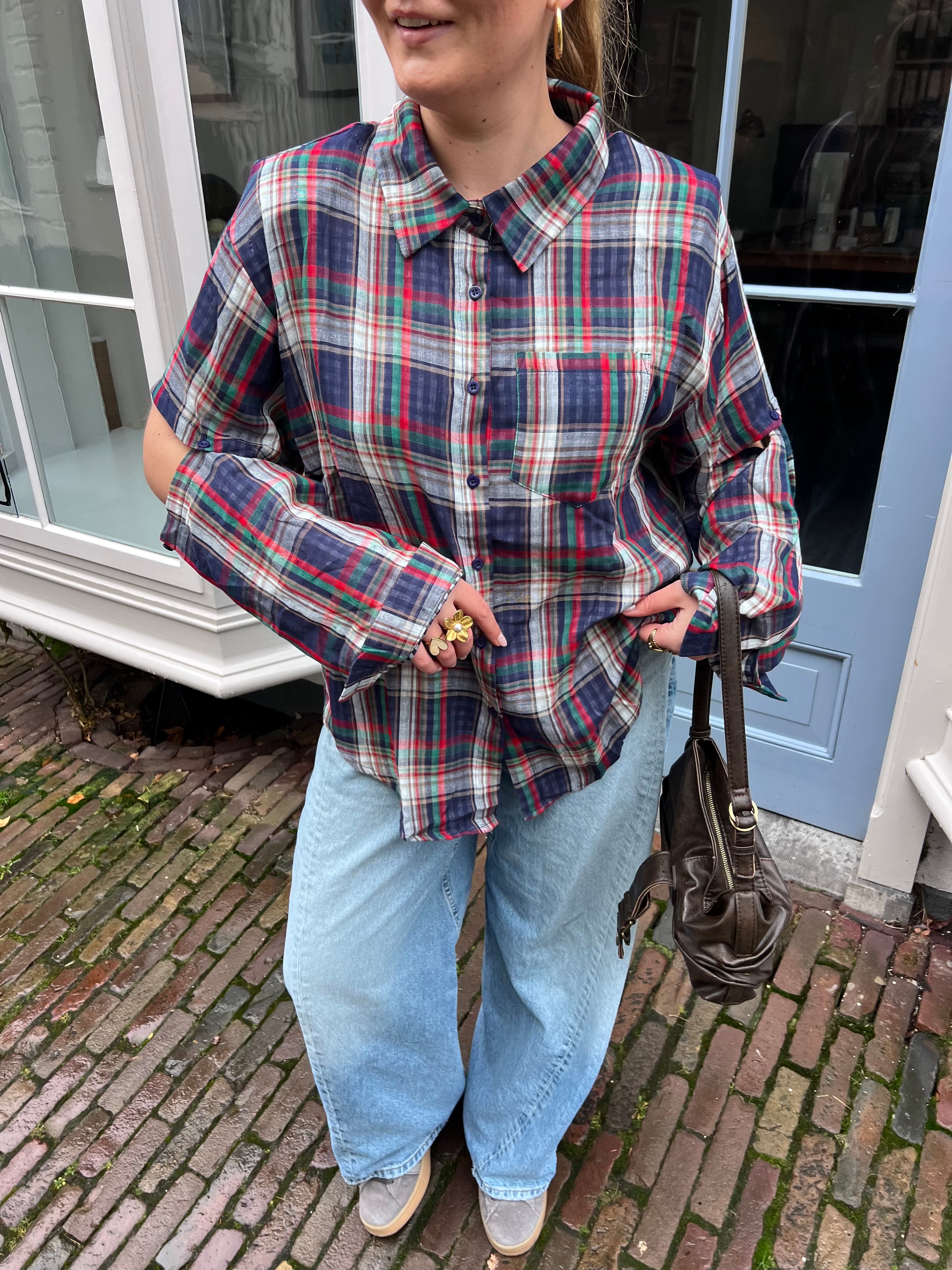 Saint blouse - blauw