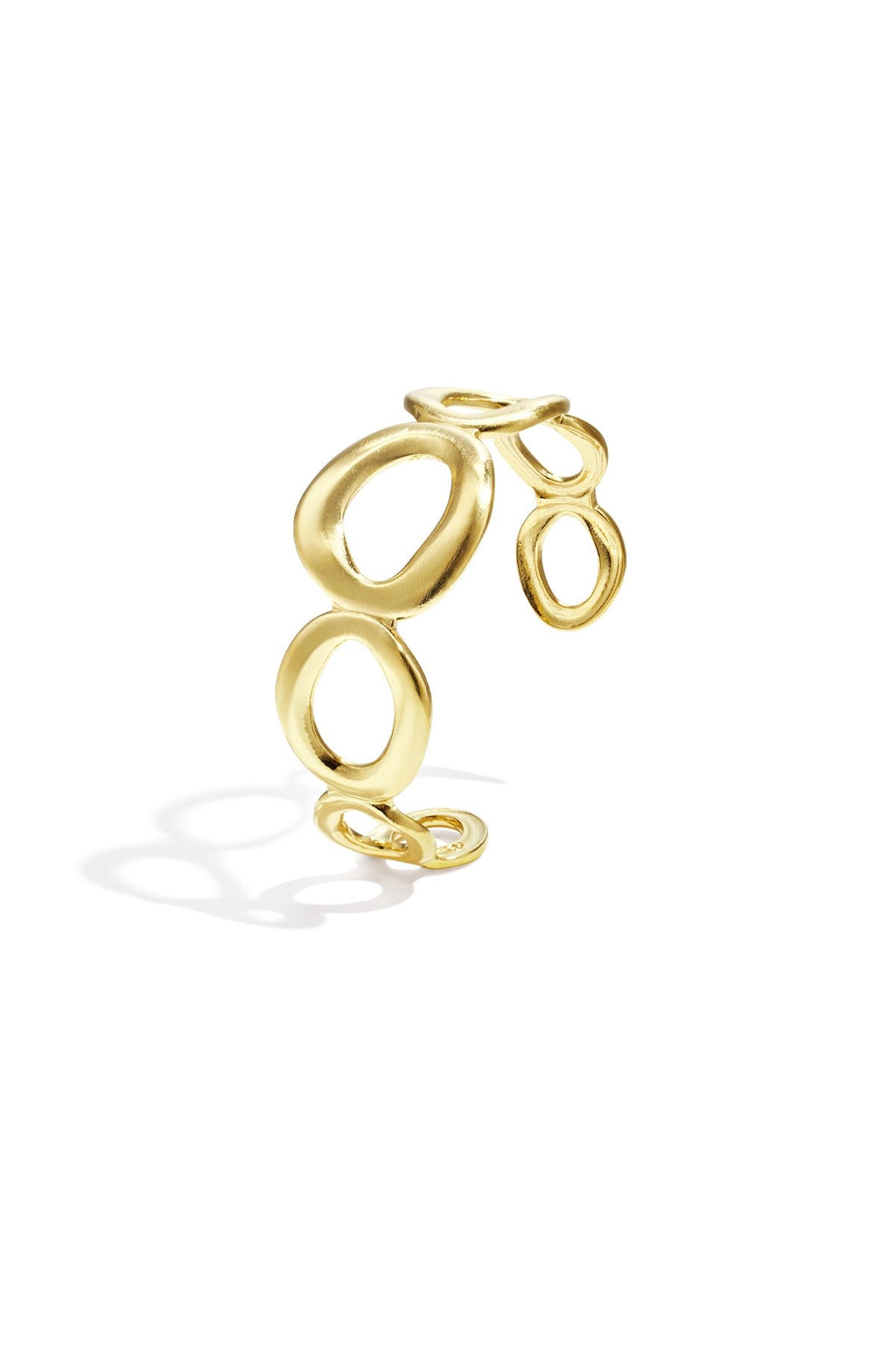 Oval hoops bangle