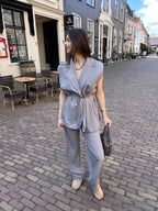 Jailin pantalon - grijs