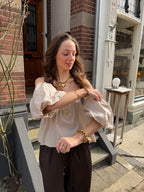 Belle Noë top - beige