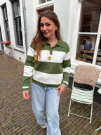 Brecht polo sweater - groen