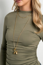 Chunky doggy lange ketting